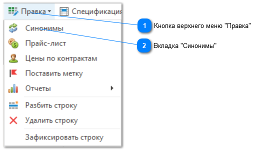 7.2.1. Замена по синонимам